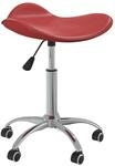 vidaXL B&uuml;rostuhl Weinrot Kunstleder 3088561