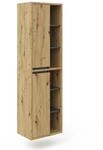 Vicco Badschrank Viola Artisan-Eiche 50 x 170 cm