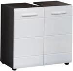 Trendteam Waschbeckenunterschrank LineSkinBD Wei&szlig; 60 cm