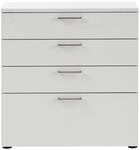 Schildmeyer Unterschrank-Kommode Serie 1500 Lichtgrau 84,1 cm x 80,2 cm x 41 cm