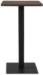 vidaXL BistRotisch Dunkle Esche 50x50x107 cm
