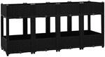 vidaXL Hochbeet 160x40x71 cm Polypropylen 748542