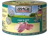 Mac's Hunde-Nassfutter Lamm und Ente 200 g