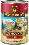 Wolfsblut Hunde-Nassfutter Blue Mountain Puppy Wild mit S&uuml;&szlig;kartoffeln 395 g