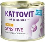 Kattovit Spezialfutter f&uuml;r Katzen Sensitive mit Huhn 185 g