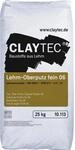 Claytec Lehm Oberputz Fein 06 25 kg