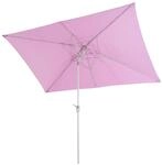 MCW Sonnenschirm Castellammare 2x3m Neigbar Flieder