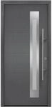 EcoStar Haust&uuml;r Isopro Secur IPS 780S 110 cm x 210 cm Anthrazit-Met. DIN Rechts