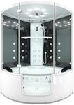 AquaVapore Dampfdusche Whirlpool Dusche Duschkabine K60-SW-EH-EC-SC 140x140cm
