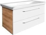Fackelmann Waschbeckenunterschrank Milano Asteiche 100 cm