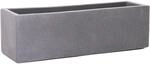 Vivanno Blumenkasten Flobo 60 cm x 18 cm x 18 cm Grau