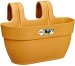 Elho Blumenkasten Vibia Campana M 36 cm x 24 cm x 26 cm Honiggelb