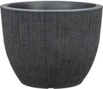 Scheurich Pflanzgef&auml;&szlig; Barceo &Oslash; 39 cm x 30 cm Stony Black