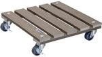 Wagner WPC Pflanzenroller GH 0531 29 cm x 29 cm Taupe FSC&reg;