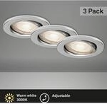 Briloner LED-Einbaustrahler Alumium