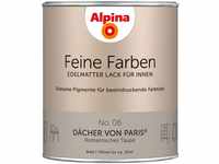 Alpina Feine Farben Lack No. 06 Dächer von Paris® Taupe edelmatt 750 ml