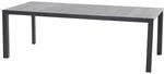 Siena Garden Gartentisch Silva Rechteckig Wood Grey 100 cm x 220 cm