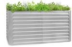 Blumfeldt High Grow Straight Hochbeet 200x90x100 cm 1800 L Stahl Rechteckig