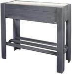 Wagner Holz-Hochbeet Green Box Light Pappel 83 cm x 35 cm x 70 cm Anthrazit FSC&reg;