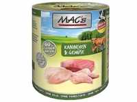 Mac's Hunde-Nassfutter Kaninchen und Gemüse 800 g