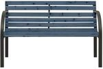 vidaXL Kinder-Gartenbank 81 cm Chinesisches Tannenholz Grau