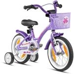 PROMETHEUS BIKES Kinderfahrrad 14 Zoll ab 4 Jahre mit St&uuml;tzr&auml;dern und