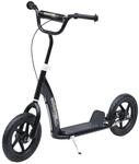 HOMCOM Kinderroller mit Hinterbremse 12 Zoll