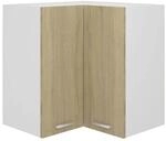 vidaXL Eckh&auml;ngeschrank Lyon Sonoma-Eiche 57x57x60 cm Holzwerkstoff 806393