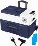 KESSER Kompressor-K&uuml;hlbox mit R&auml;dern K&uuml;hlung Bis -20 &deg;C 30, Navyblau