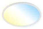 Brilo LED-Deckenleuchte Slim S B-Smart Panel Dimmbar Wei&szlig; 22 W