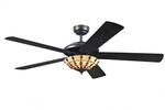 WESTINGHOUSE Deckenventilator Comet Tiffany 132 cm mit Beleuchtung und Zugketten