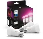 Philips Hue Gl&uuml;hbirne E27 Mehrfarbig 800,m 3 St&uuml;ck