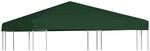 vidaXL Pavillondach 310 g/m&sup2; 3x3 m Gr&uuml;n 44779