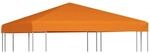 vidaXL Pavillondach 310 g/m&sup2; 3x3 m Orange 44780