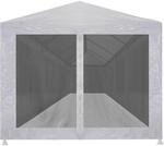 vidaXL Partyzelt mit 10 Mesh-Seitenw&auml;nden 12 x 3 m