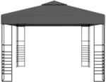 vidaXL Gartenpavillon 3x3 m Anthrazit