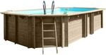 Gre Echtholzpool Vermela Oval 672 x 472 x 146 cm