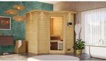 Woodfeeling Sauna Steena 1, Ofen, externe Steuerung Easy, Glast&uuml;r,...