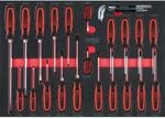 KS TOOLS SCS Schraubendreher Satz 29Tlg In 1 1 Systemeinlage 711 1029