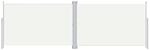 vidaXL Seitenmarkise Ausziehbar Creme 200x600 cm 318007