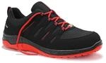 Elten Berufshalbschuh Maddox Black-Red Low Esd O2 Gr. 37