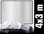 AMANKA Aluminium Schattennetz - 3 x 4 m
