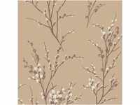 Laura Ashley Vliestapete Pussy Willow Natural 10,05 x 0,52 m