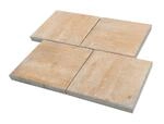 Diephaus Terrassenplatte Corso Sandstein 40 x 40 x 4 cm