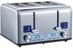Steinborg SB-2080 Edelstahl Toaster 4 Scheiben 1630W