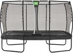 EXIT Allure Premium Trampolin 214 cm x 366 cm Schwarz