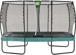 EXIT Allure Premium Trampolin 214 cm x 366 cm Gr&uuml;n