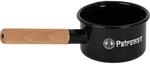 Petromax Emaille Stieltopf Schwarz 0,5,