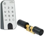 Burg-W&auml;chter Elektr. T&uuml;rschloss-Set ENTRYhome 5001 PIN &Ouml;ffnung per Pincode