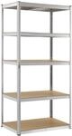 Juskys Lagerregal Basic 200 x 100 x 60 cm Verzinkt